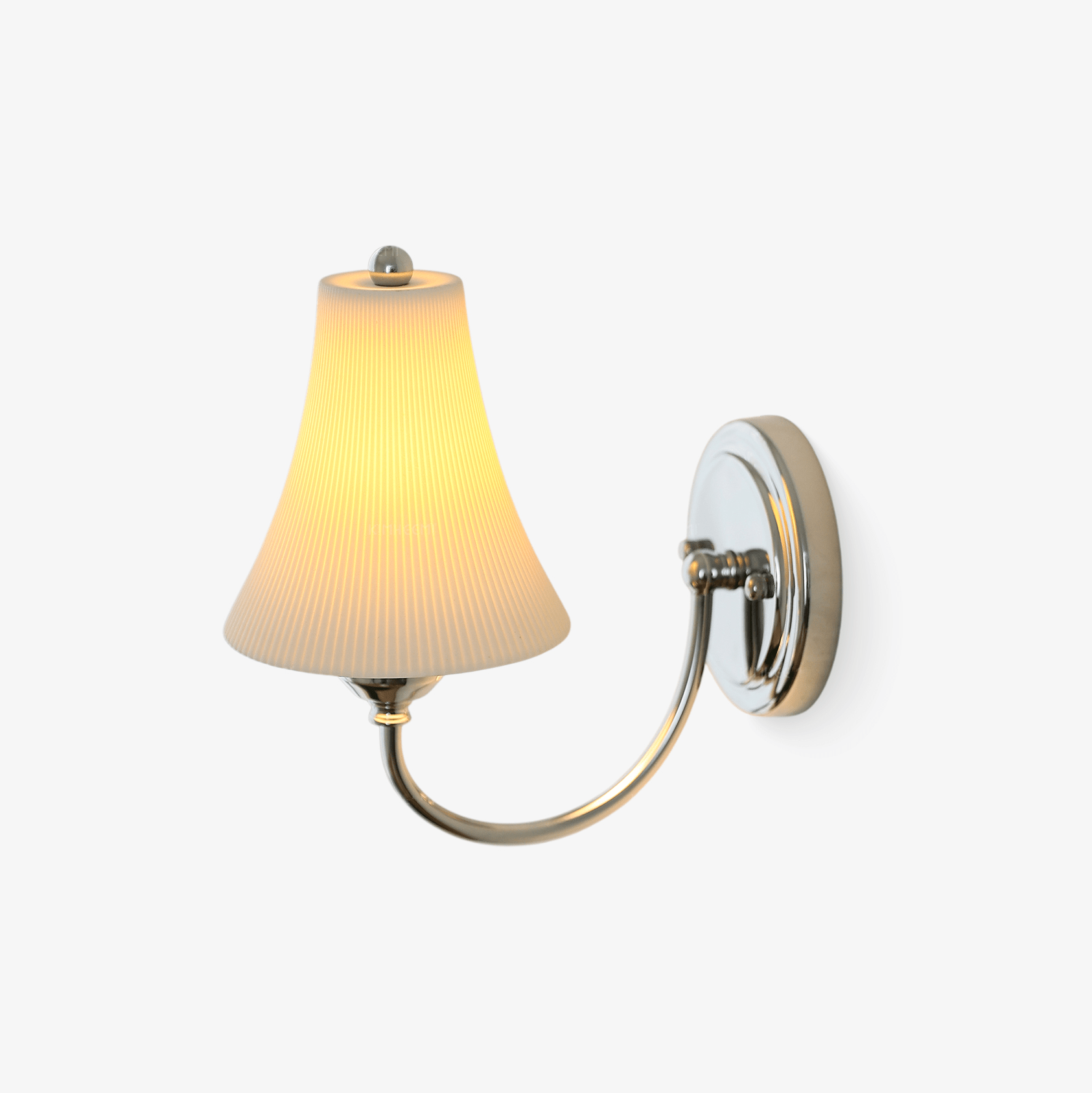 slim-waist-wall-sconce-anzaz-Chrome & White-1