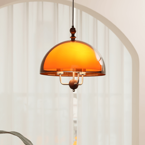 amber-dome-shaped-pendant-light-anzaz-Walnut Wood & Amber-2