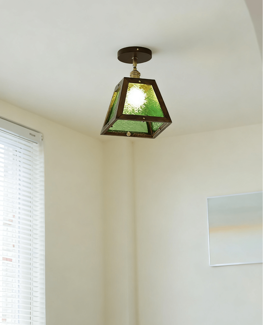 green-patterned-glass-ceiling-light-anzaz--9