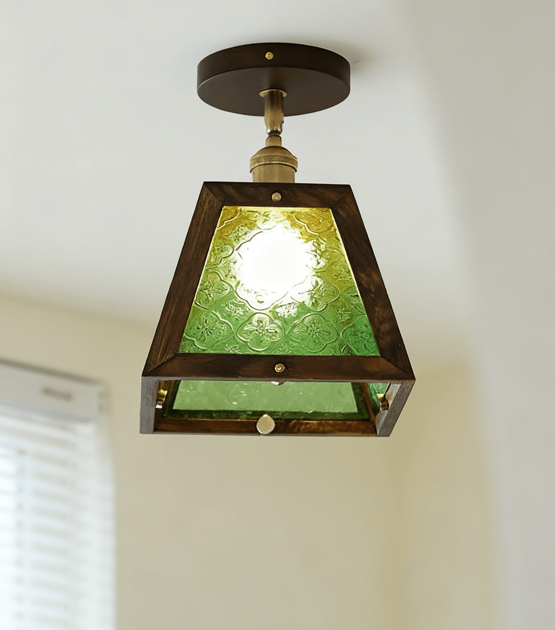 green-patterned-glass-ceiling-light-anzaz--3