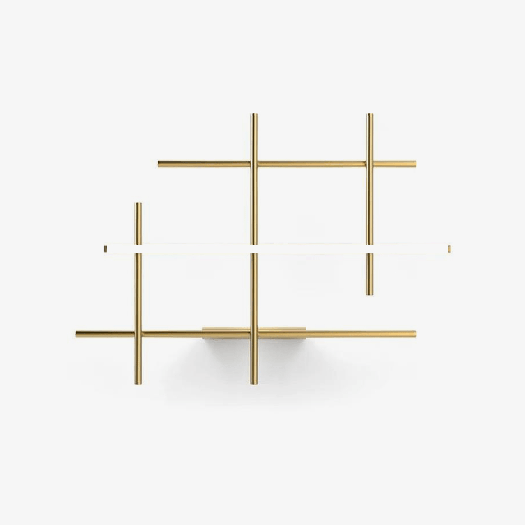 geometric-linear-wall-lamp-anzaz-Gold & White-1