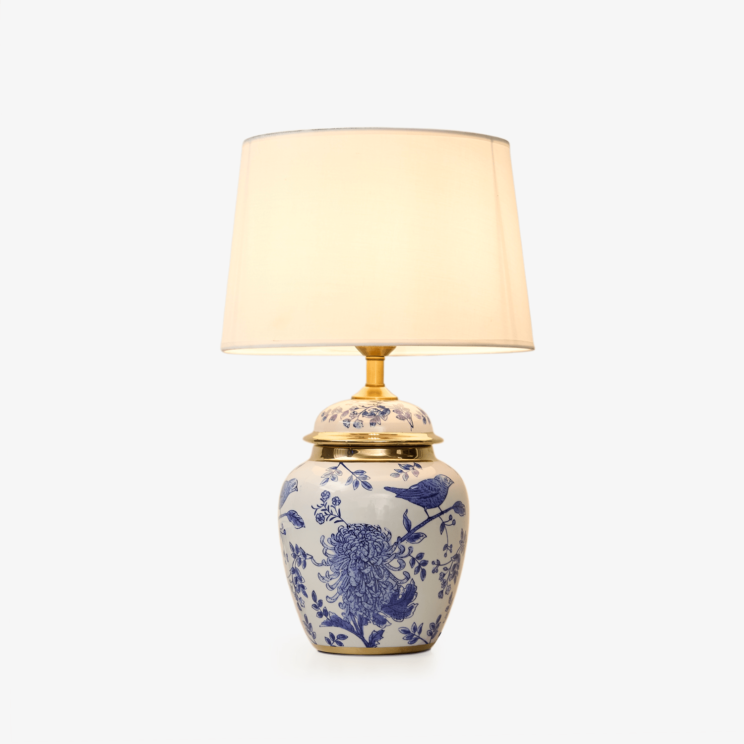 azure-ceramic-table-lamp-anzaz-Blue & White-1