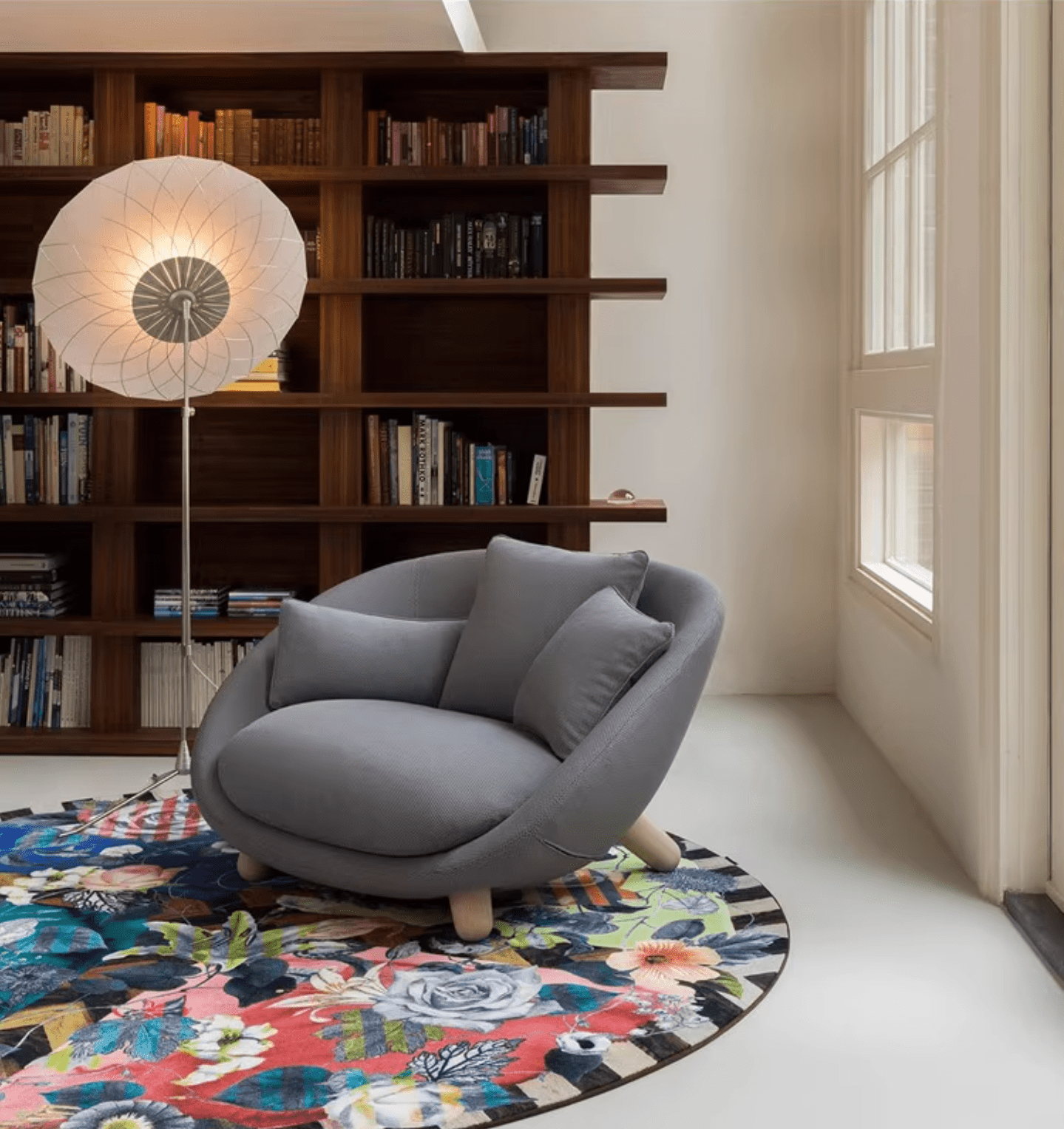 radiant-floral-floor-lamp-anzaz-Chrome & White-3