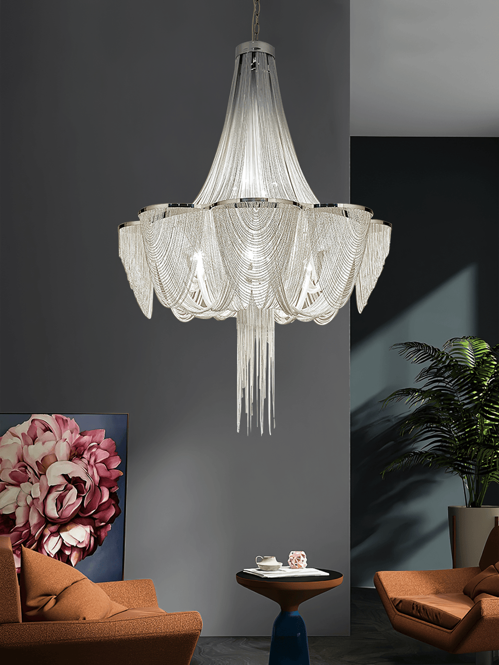 silver-chain-tassel-chandelier-anzaz-Silver Chain-3
