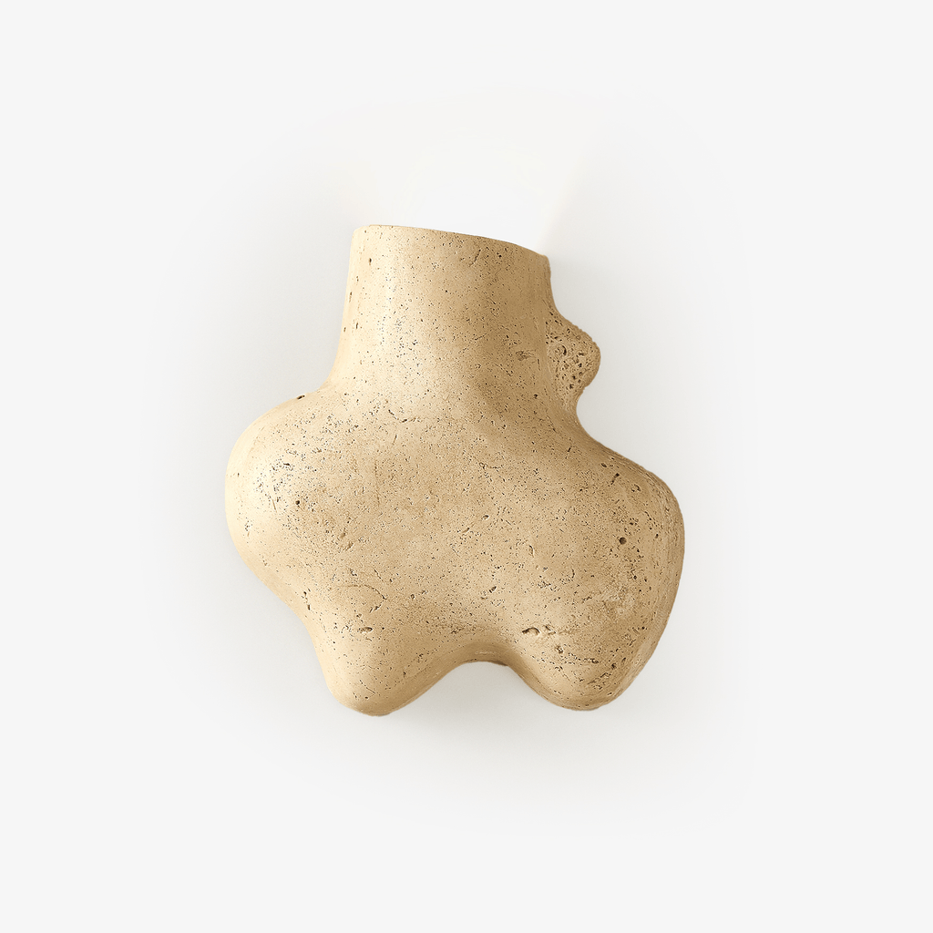 travertine-abstract-wall-lamp-anzaz-Yellow Travertine-1