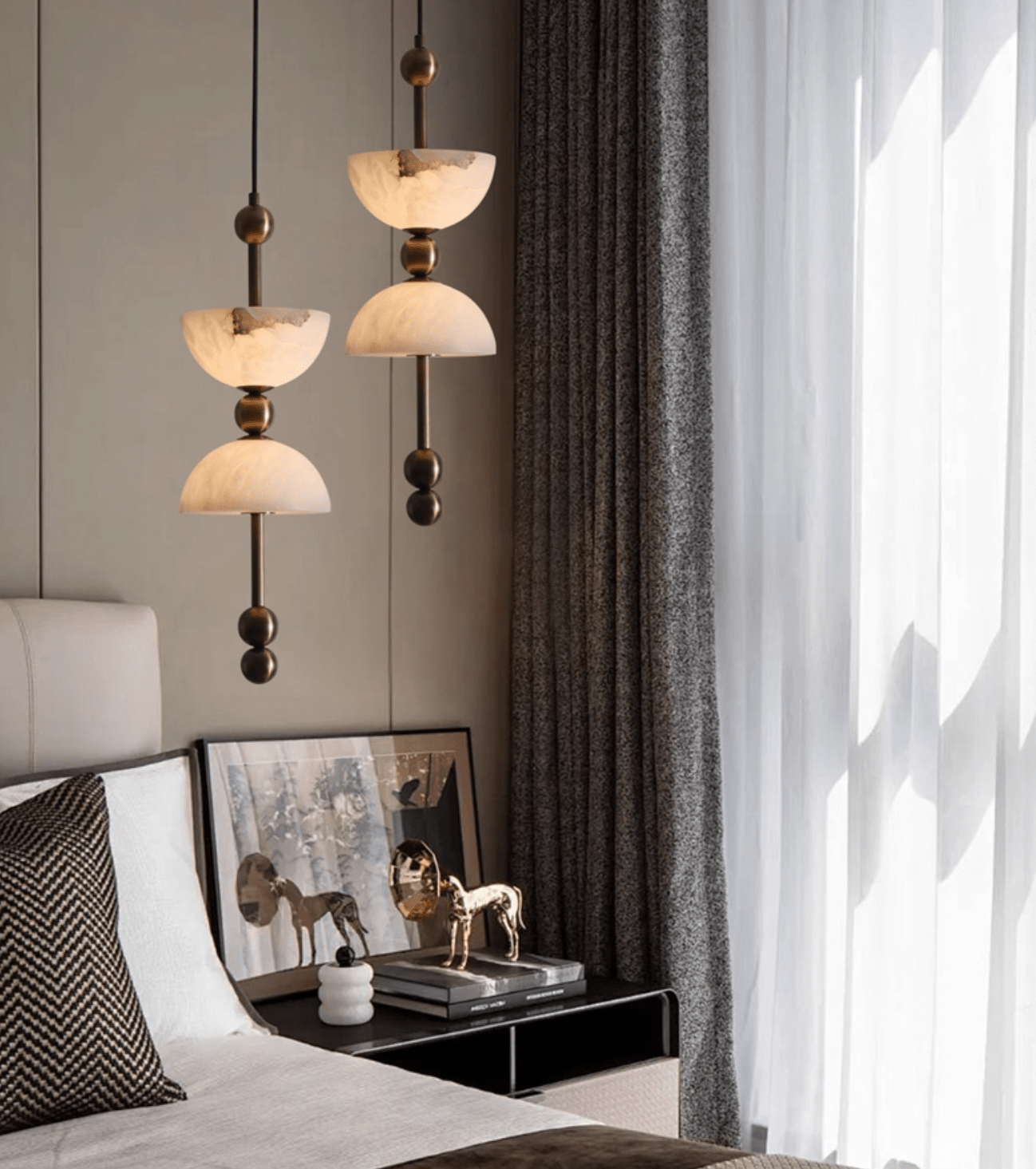 duo-alabaster-pendant-lamp-anzaz-Bronze & White-3