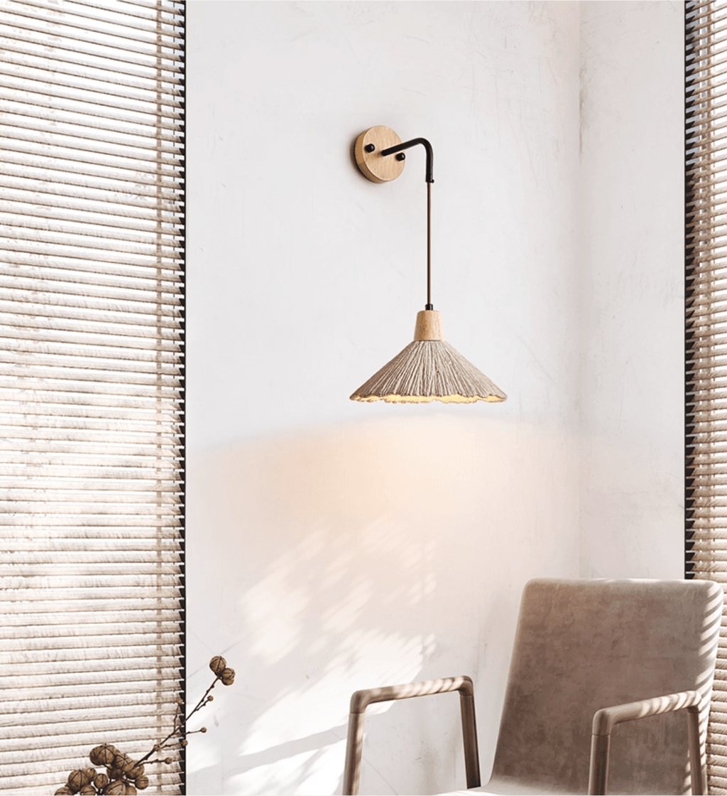 microcement-wall-lamp-anzaz-Wood Color & Cement Grey-3