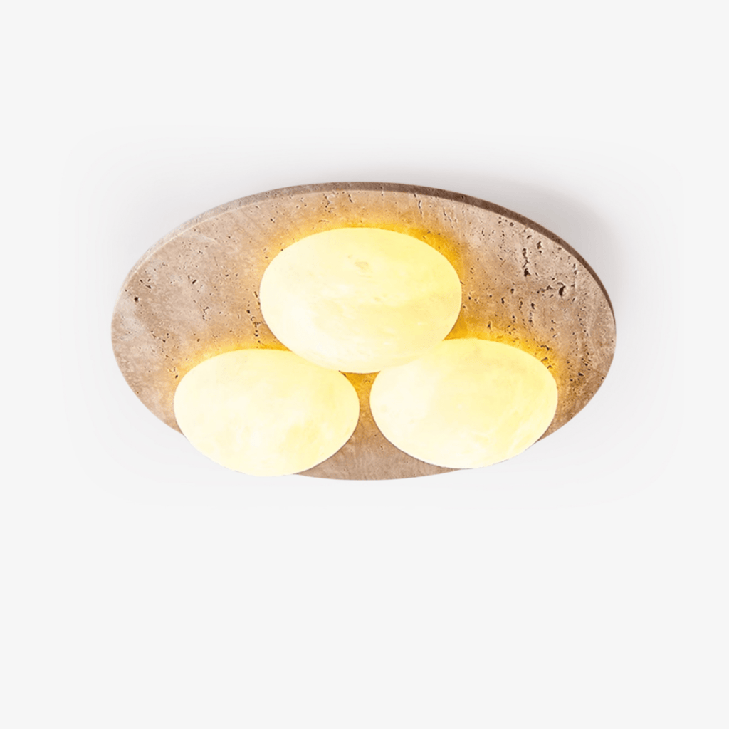 trio-travertine-ceiling-light-anzaz-Yellow Travertine & White-1