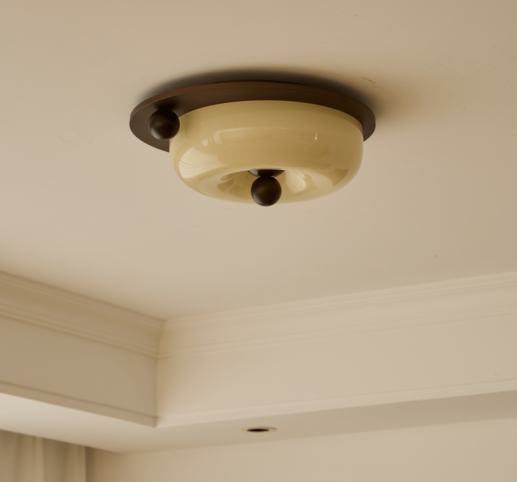 eclipse-charm-ceiling-light-anzaz-Walnut Color & Beige-3