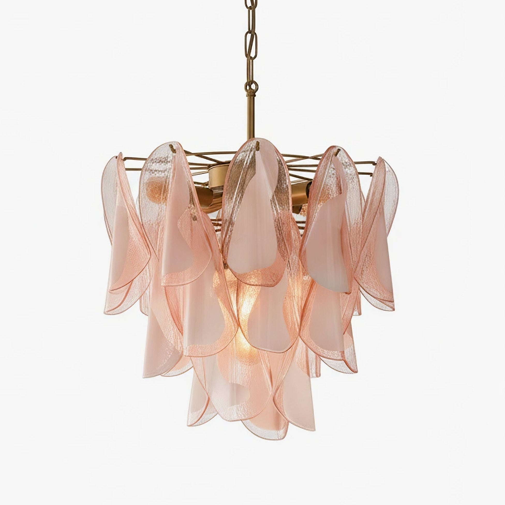 fuchsia-chandelier-anzaz-Pink & White &Gold-1