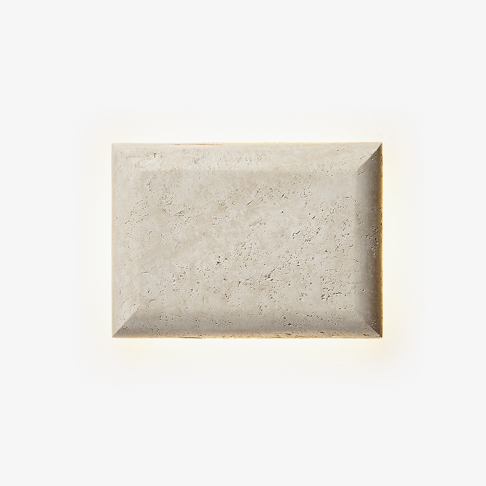 mesa-glow-travertine-sconce-anzaz-Yellow Travertine-1