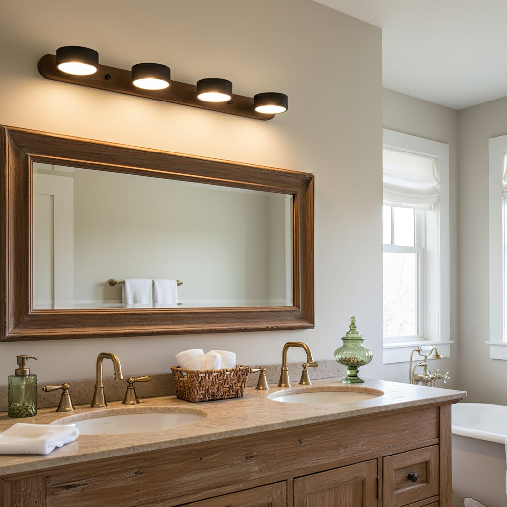 black-travertine-duo-wall-light-anzaz-Walnut Color & Black Travertine-6