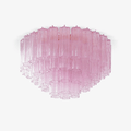 murano-pink-glass-ceiling-light-anzaz-Pink & Gold-1