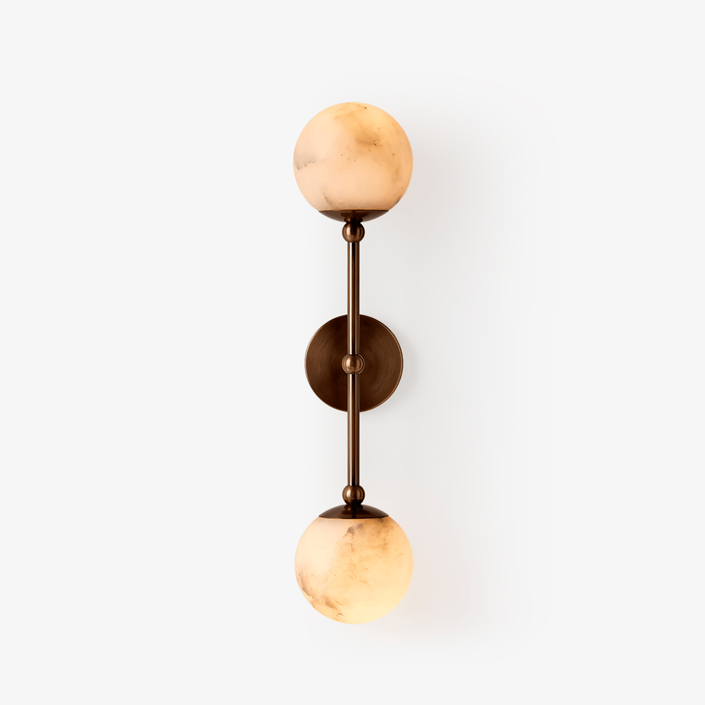 celestial-double-sconce-anzaz-Bronze & White-1
