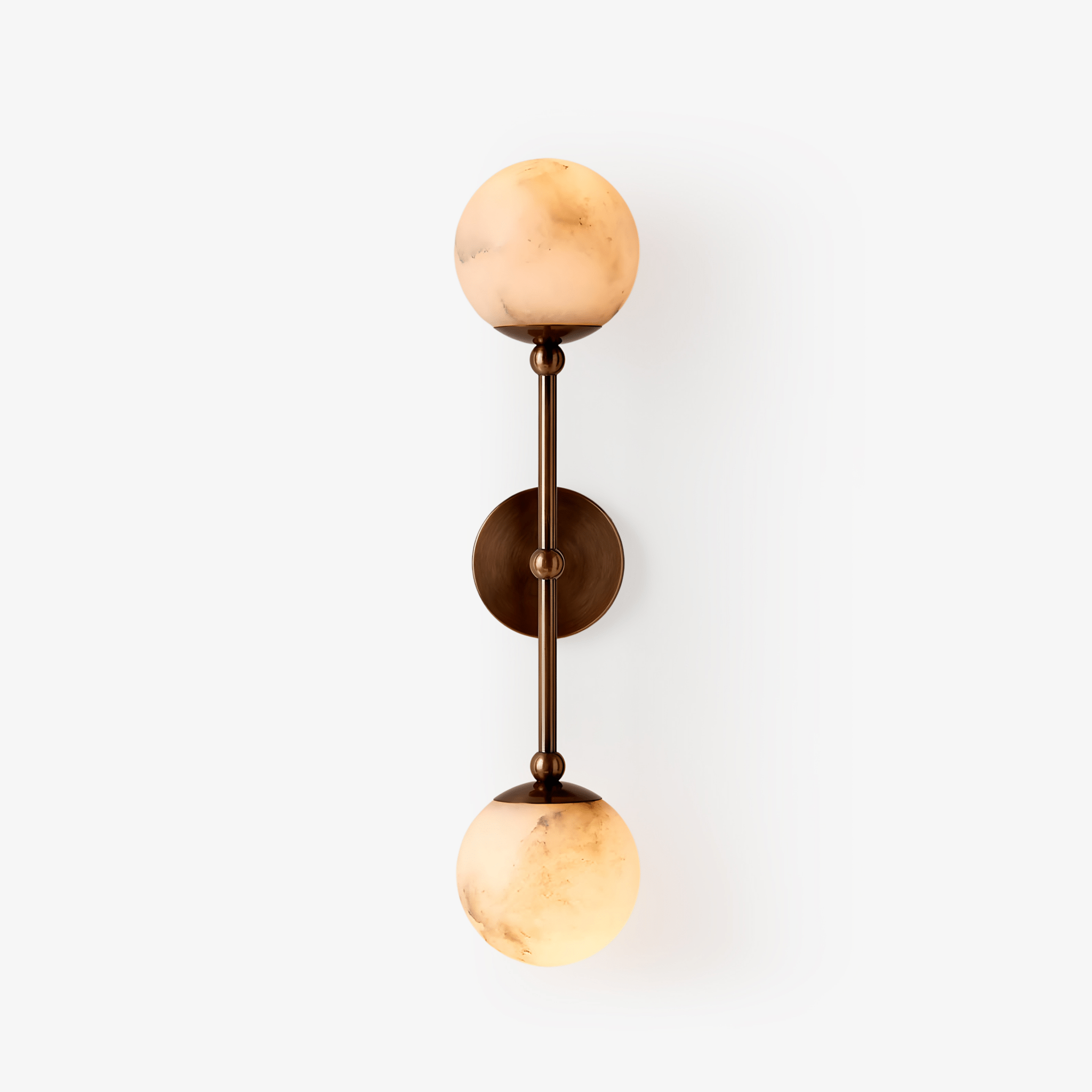 celestial-double-sconce-anzaz-Bronze & White-1