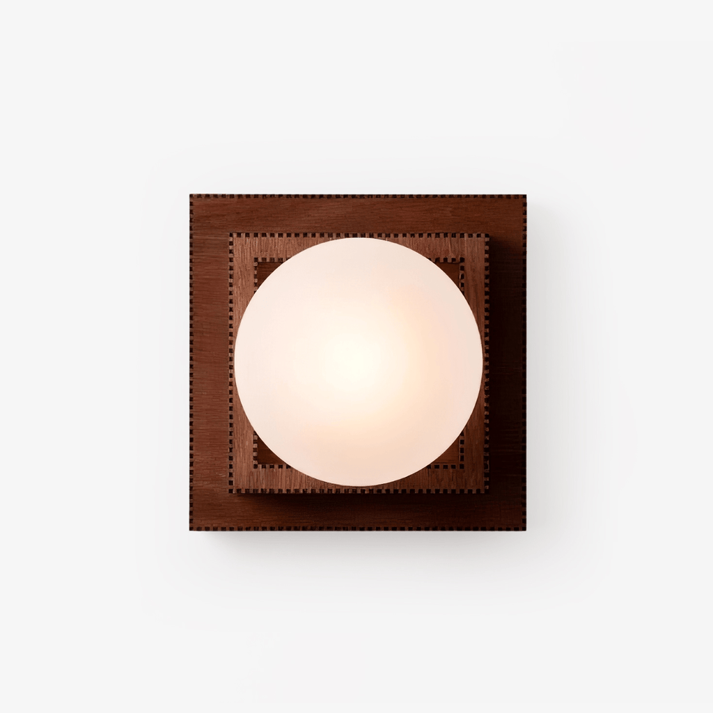 wood-layered-globe-wall-sconce-double-anzaz-Walnut color & White-1