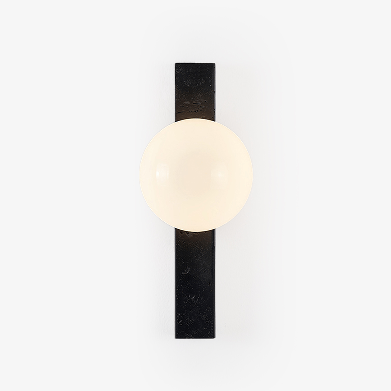 balanced-globe-sconce-anzaz-Black Travertine & White-1