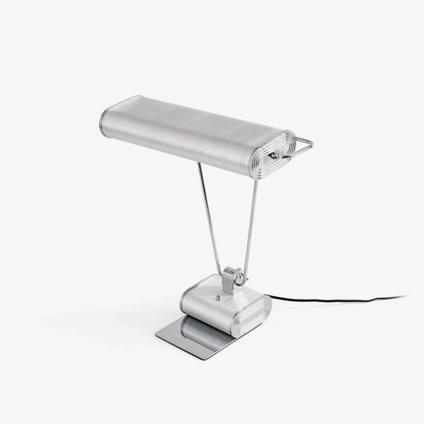 chrome-coiled-wire-desk-lamp-anzaz-Chrome & Warm Light-1