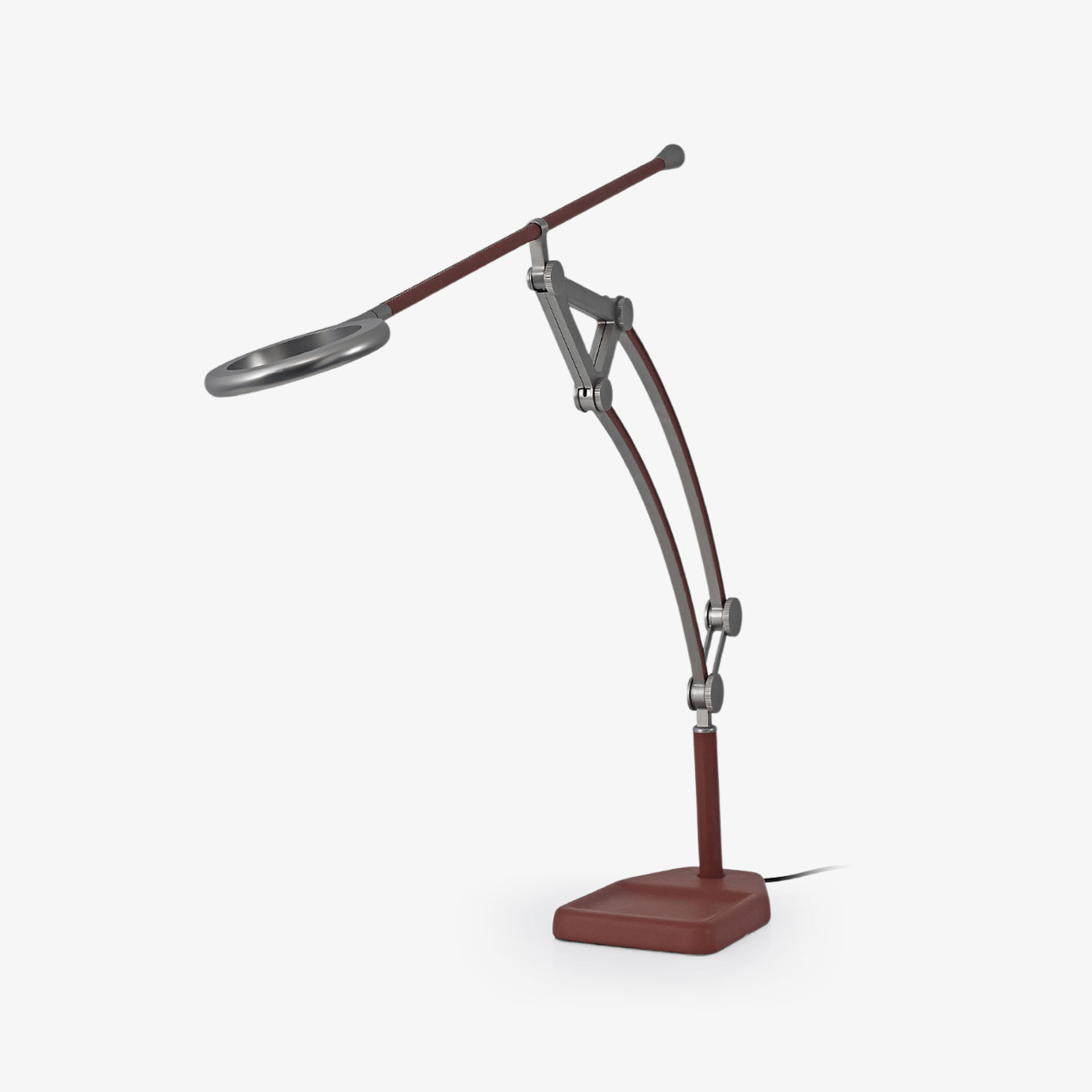 adjustable-articulated-task-lamp-anzaz-Red & Warm Light-1