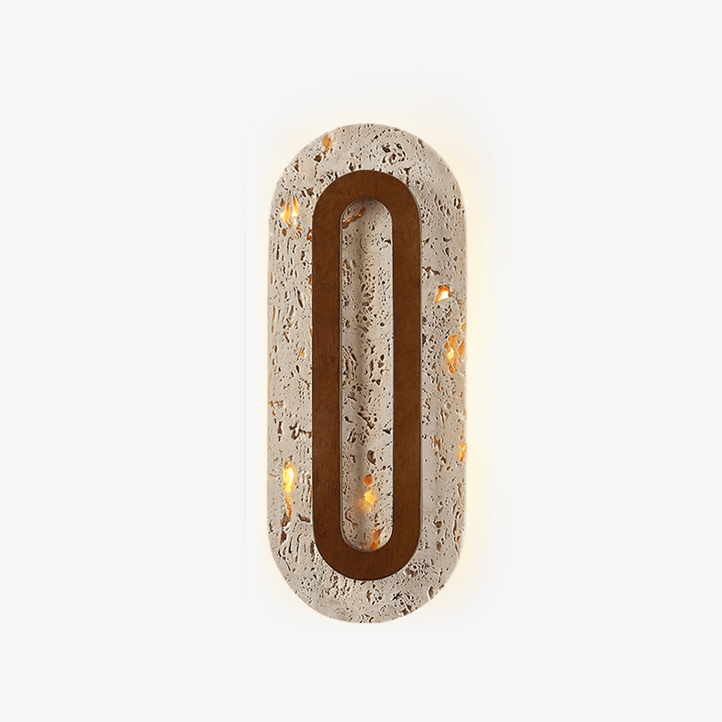 edrin-wall-lamp-anzaz-Walnut Color & Yellow Travertine-1