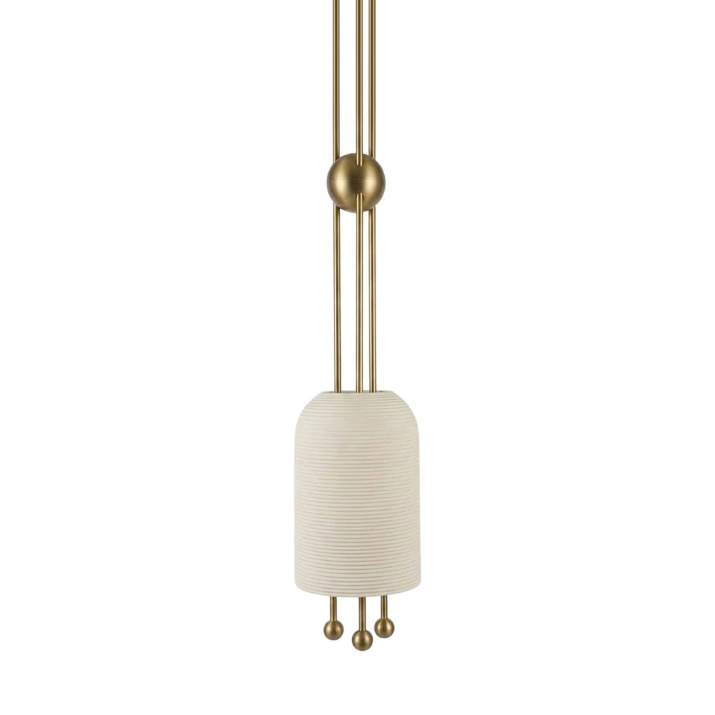 benjamin-pendant-light-anzaz-Gold & White-1
