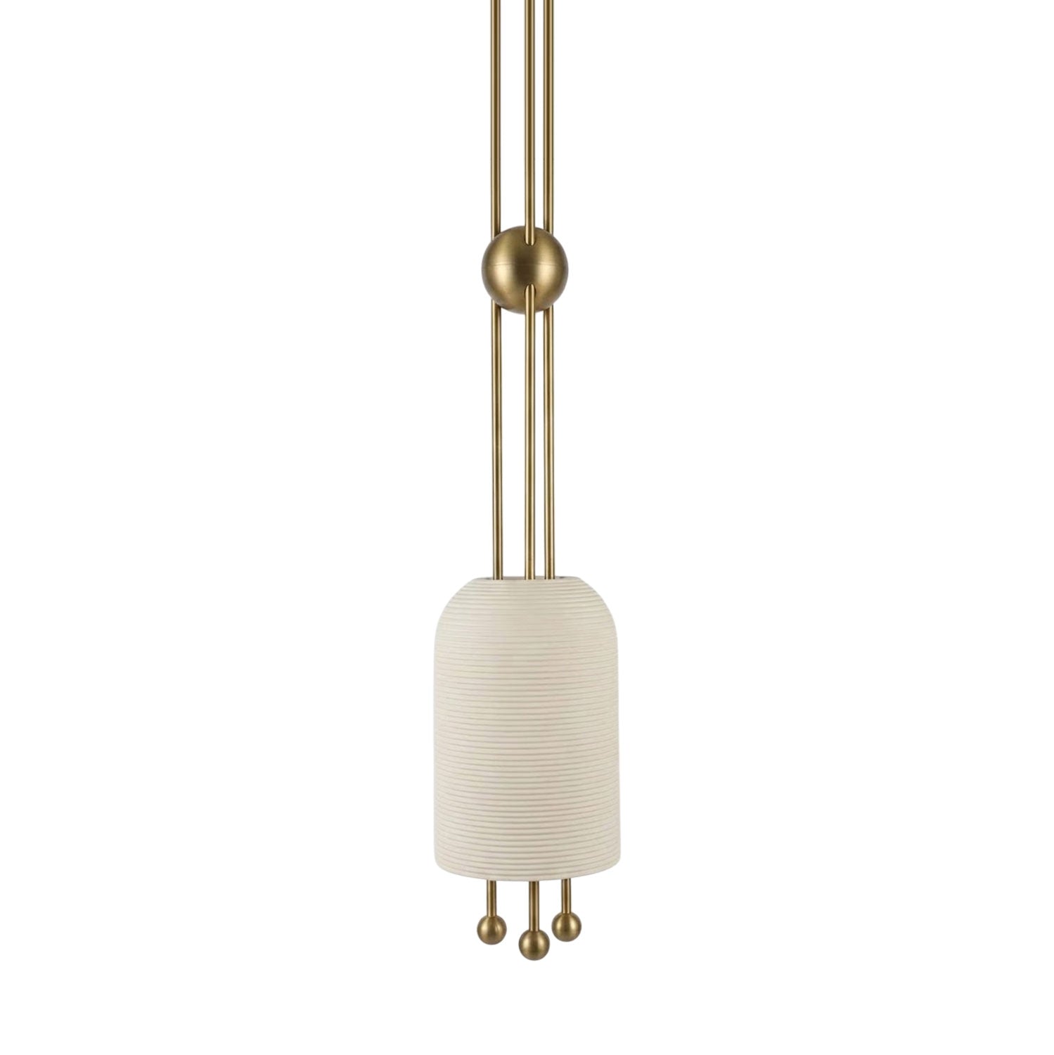 benjamin-pendant-light-anzaz-Gold & White-1