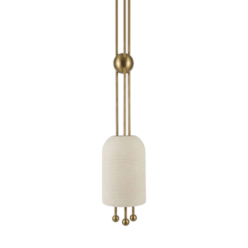 benjamin-pendant-light-anzaz-Gold & White-1