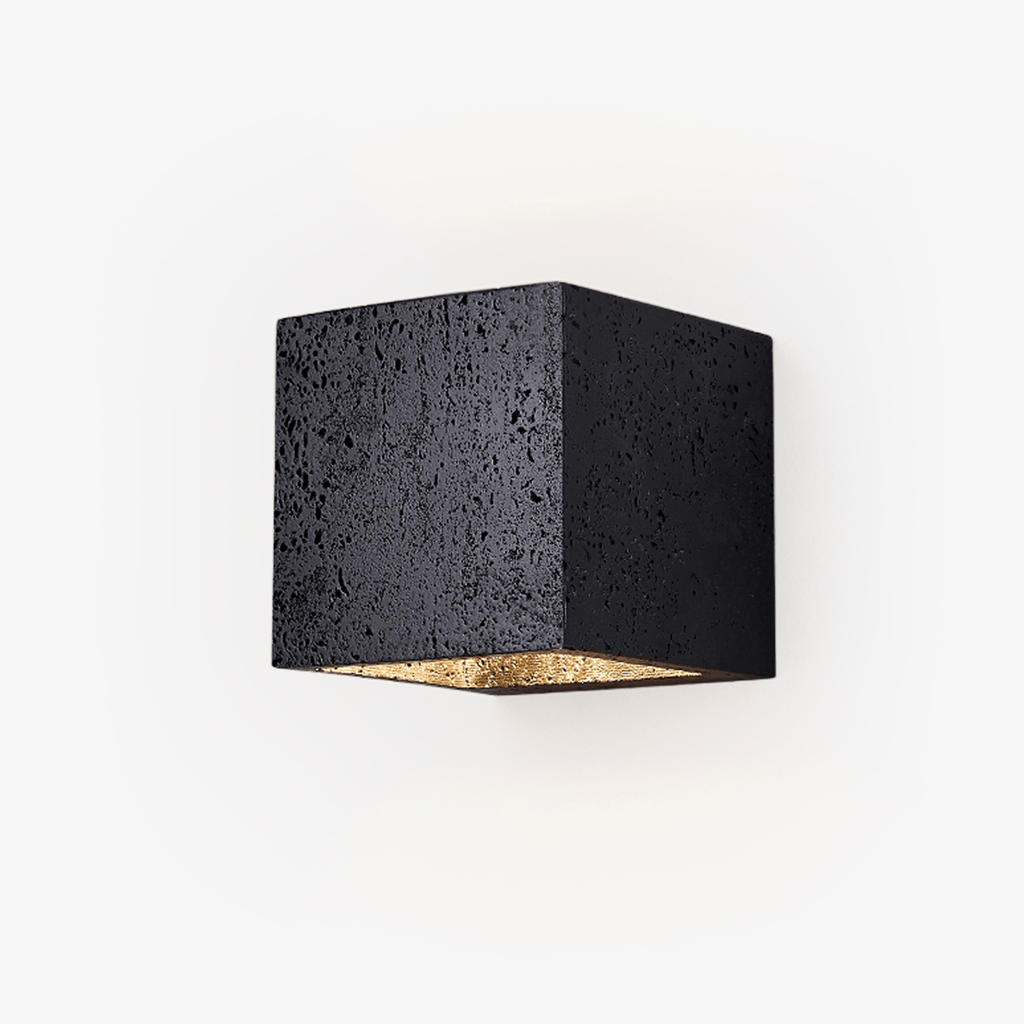 vulcanis-cube-wall-lamp-anzaz-Black Travertine-1