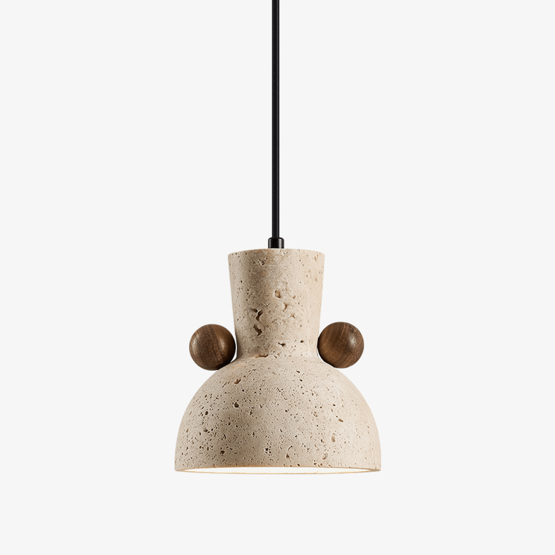 tavaro-pebble-pendant-lamp-anzaz-Walnut Color & Yellow Travertine-1