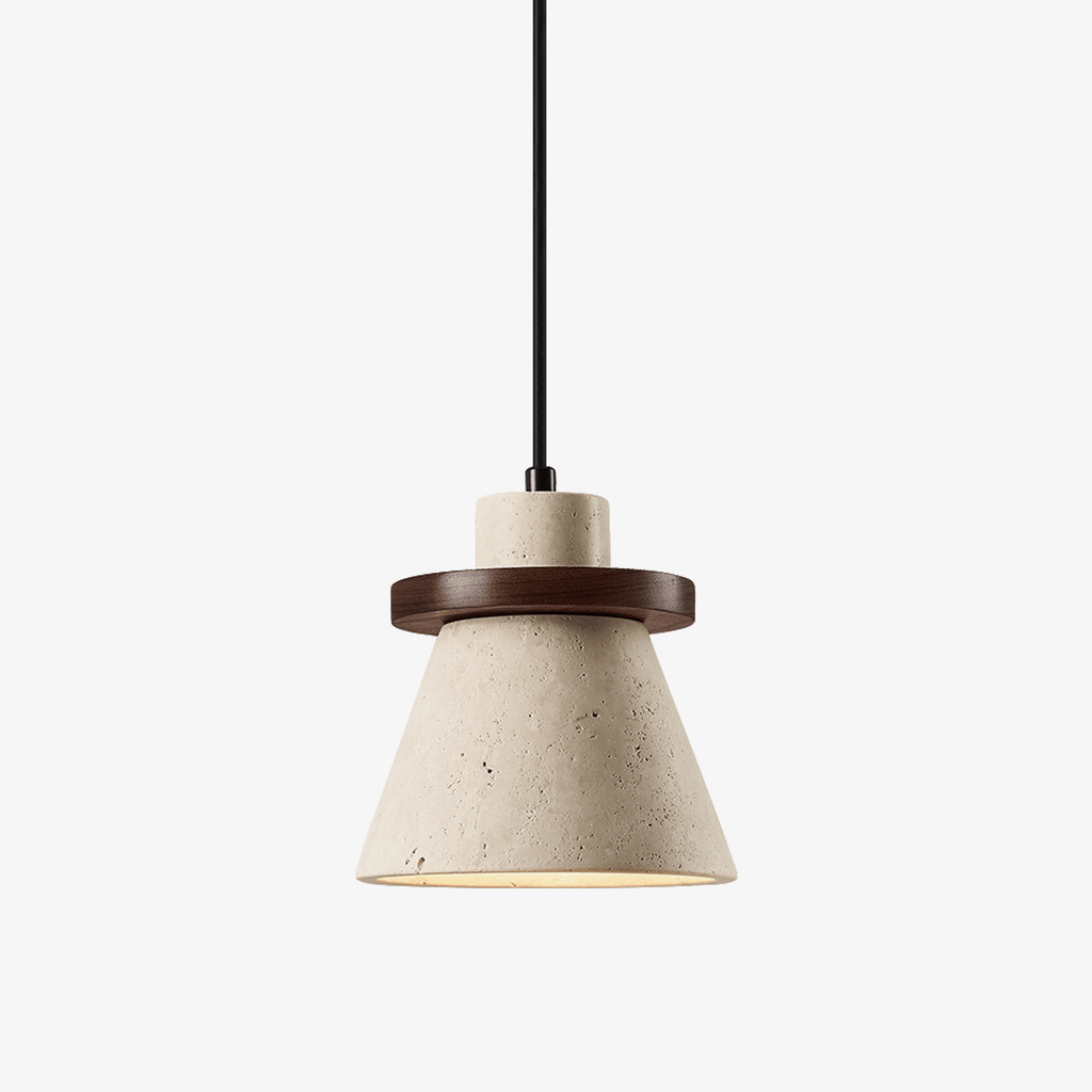 terrona-ring-pendant-lamp-anzaz-Walnut Color & Yellow Travertine-1