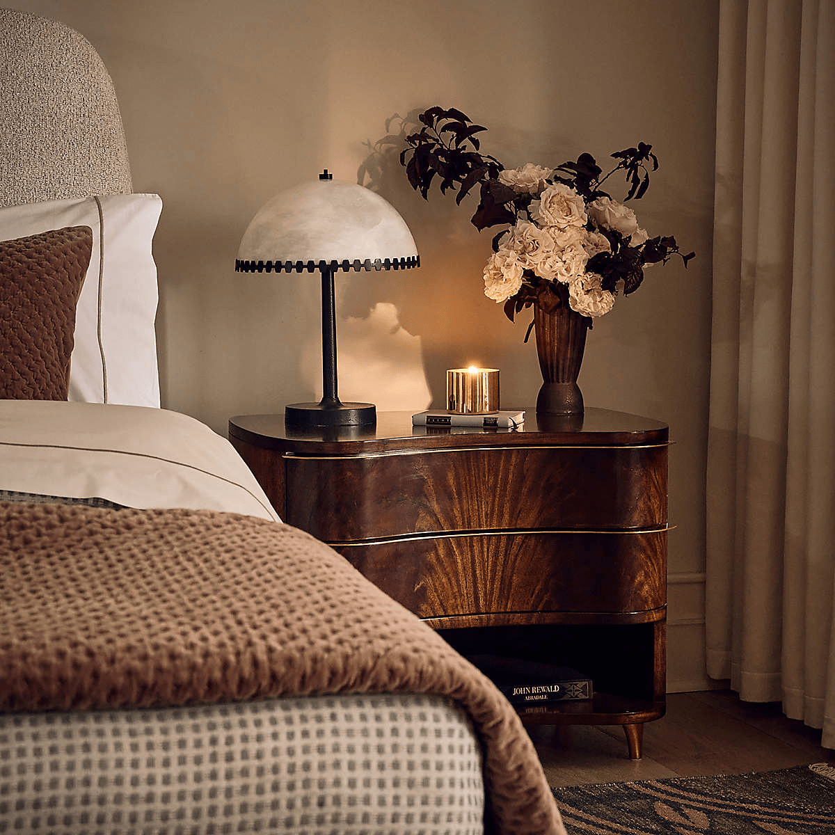 lunarra-dome-table-lamp-anzaz-Black & White-3