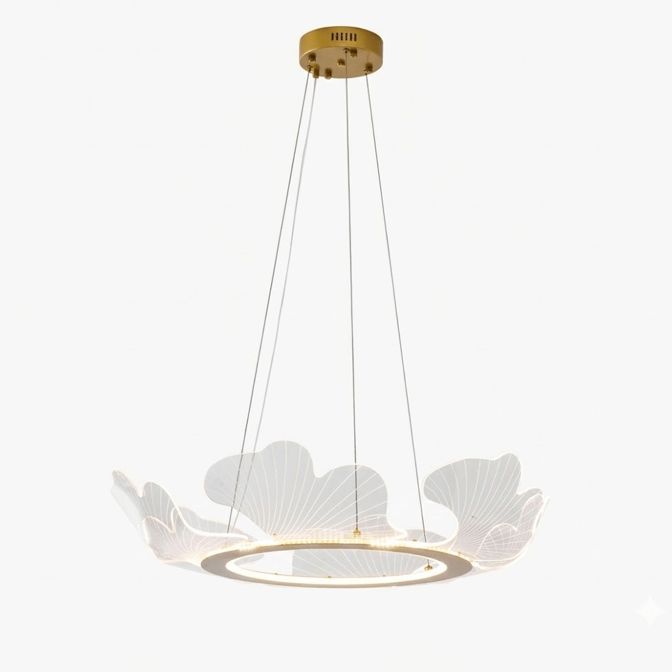 sea-chandelier-anzaz-Gold & Clear-1