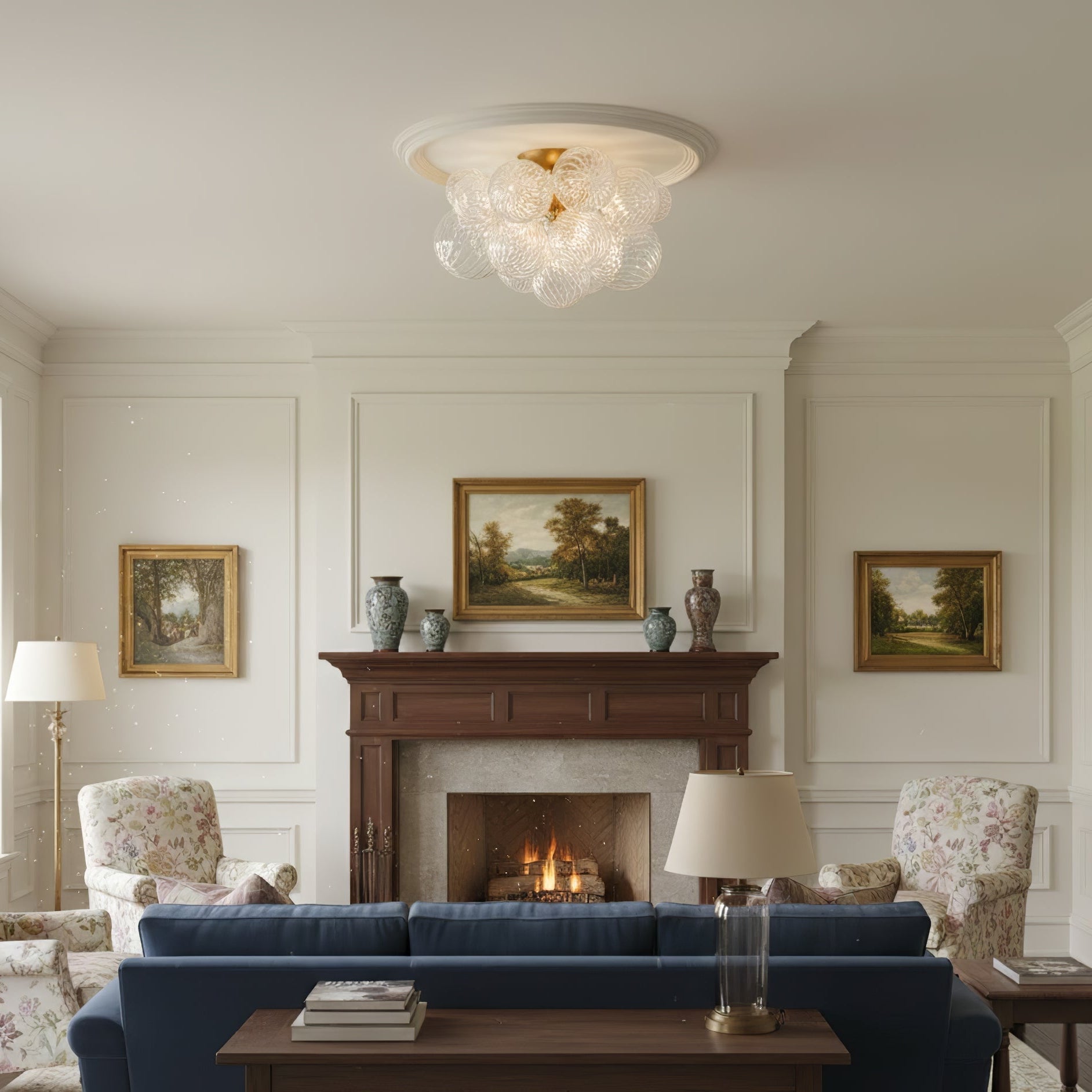 spirava-ceiling-light-anzaz-Nickel & White-2