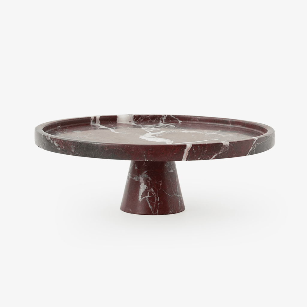 crimson-marquina-marble-pedestal-tray-anzaz-Violet Red-1