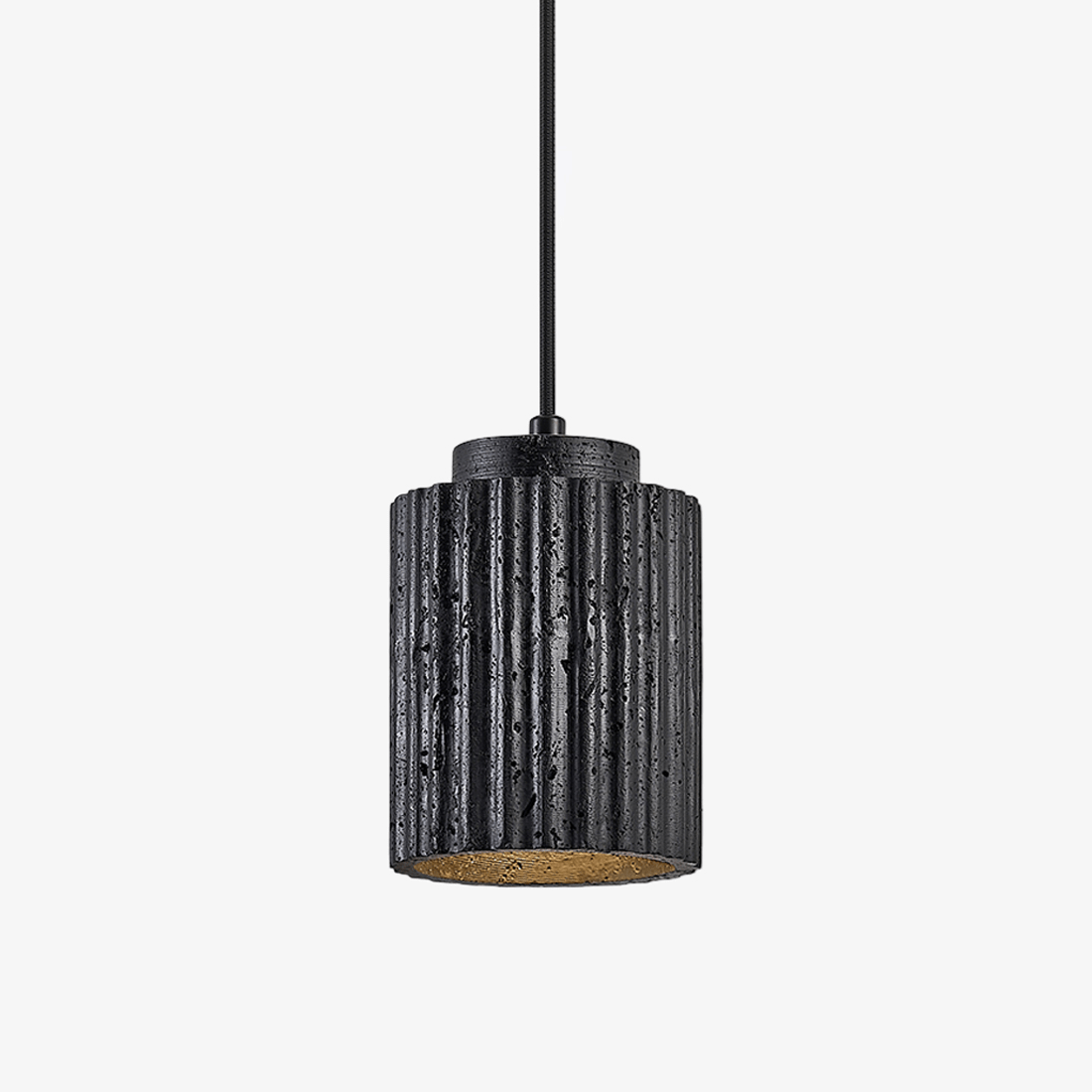 nero-ridge-pendant-light-anzaz-Black Travertine-1