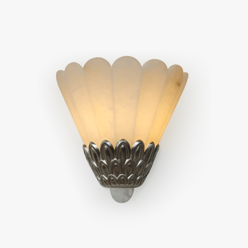 artoria-petal-wall-sconce-anzaz-Nickel & White-1