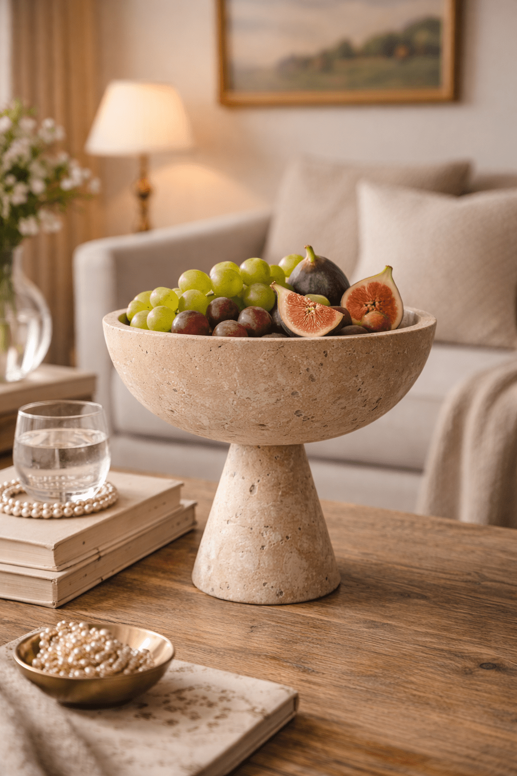 rowan-stone-display-bowl-anzaz-Yellow Travertine-7