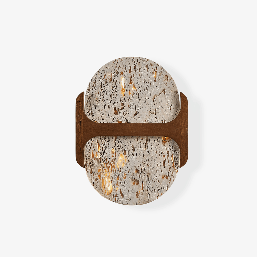 liora-travertine-wall-light-anzaz-Yellow Travertine & Walnut Color-1