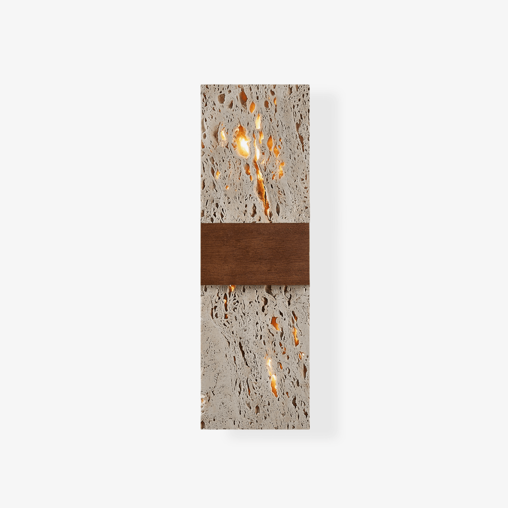 siena-travertine-wall-light-1-anzaz-Yellow Travertine & Walnut Color-1