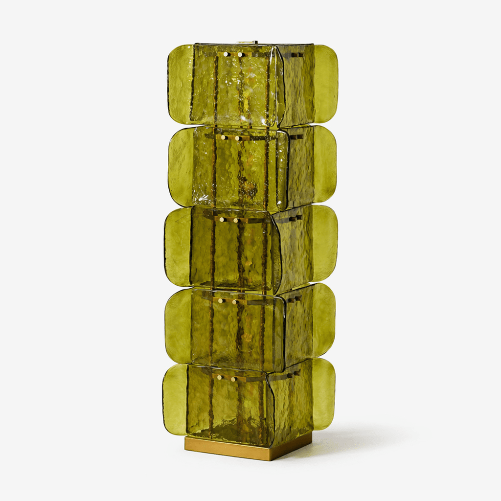 lush-glass-tower-floor-lamp-anzaz-Green & Gold-1