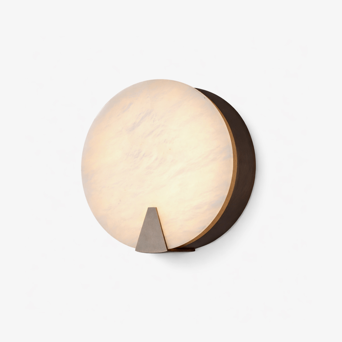 solaris-halo-alabaster-wall-light-anzaz-White & Bronze-1