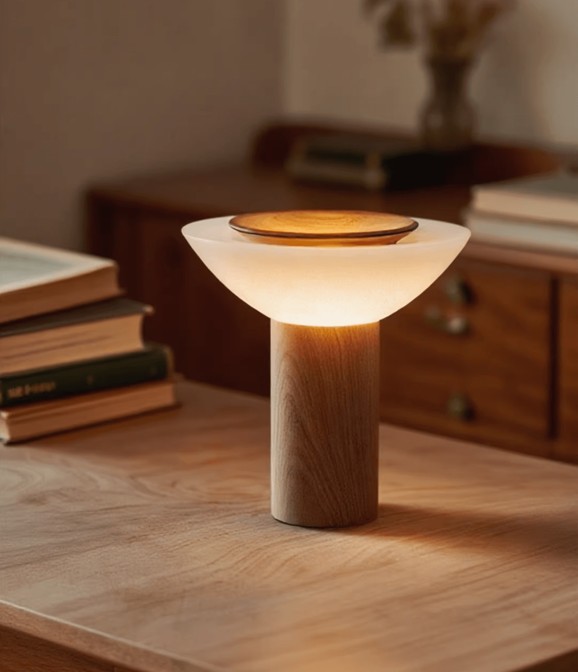 solace-wood-table-lamp-anzaz-Walnut Wood & White-4