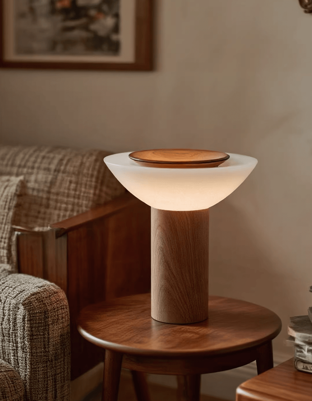 solace-wood-table-lamp-anzaz-Walnut Wood & White-2
