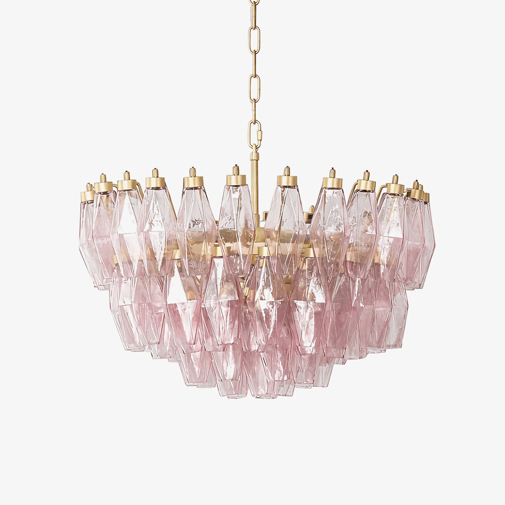 facet-bloom-chandelier-anzaz-Gold & Pink-1