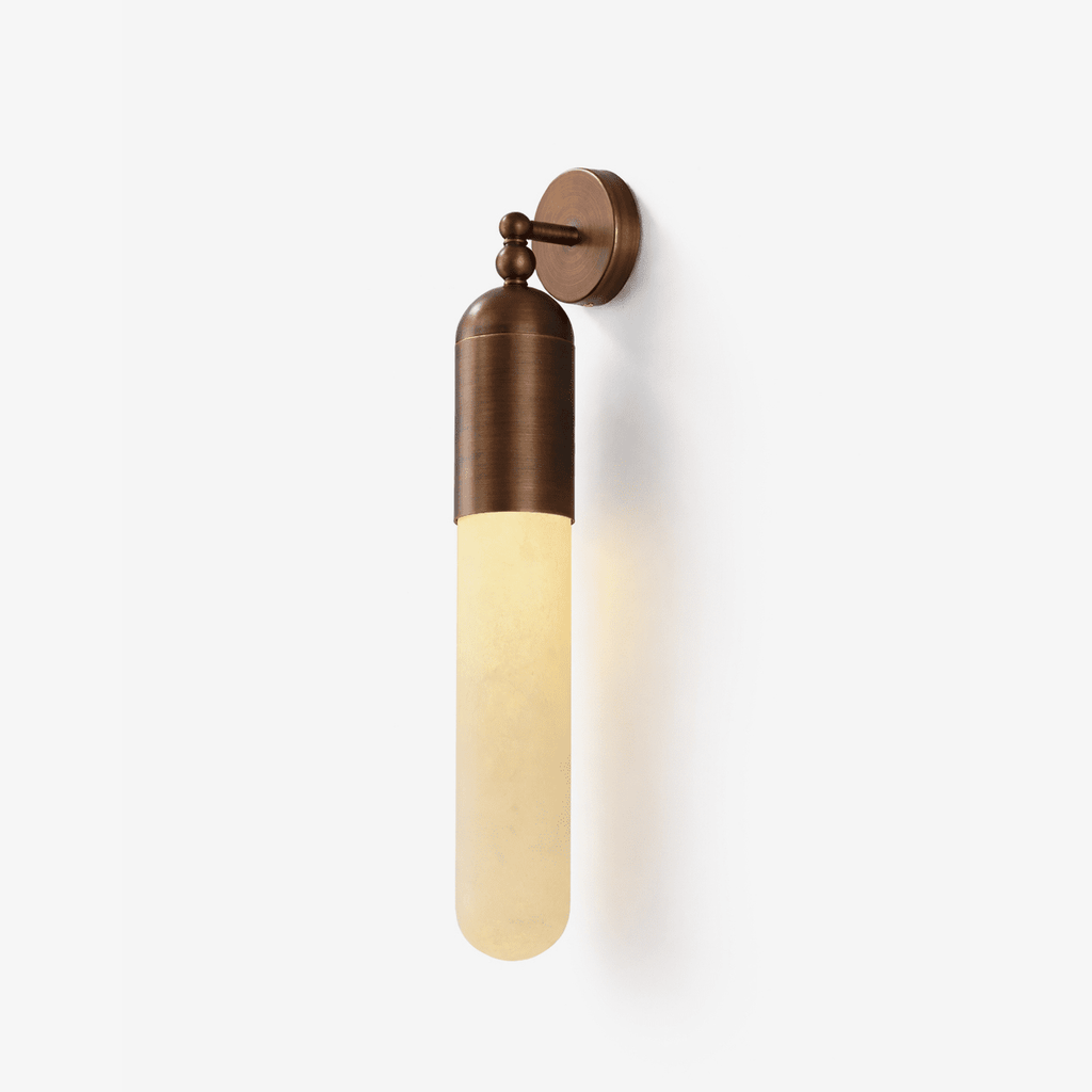 alabaster-sculpted-tube-wall-sconce-anzaz-Retro Brass & White-1