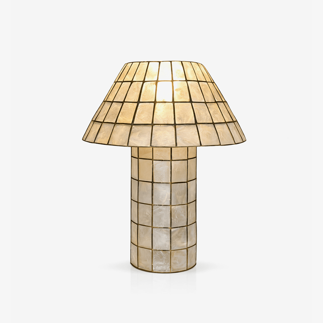 pearl-mosaic-table-lamp-anzaz-Copper & White-1
