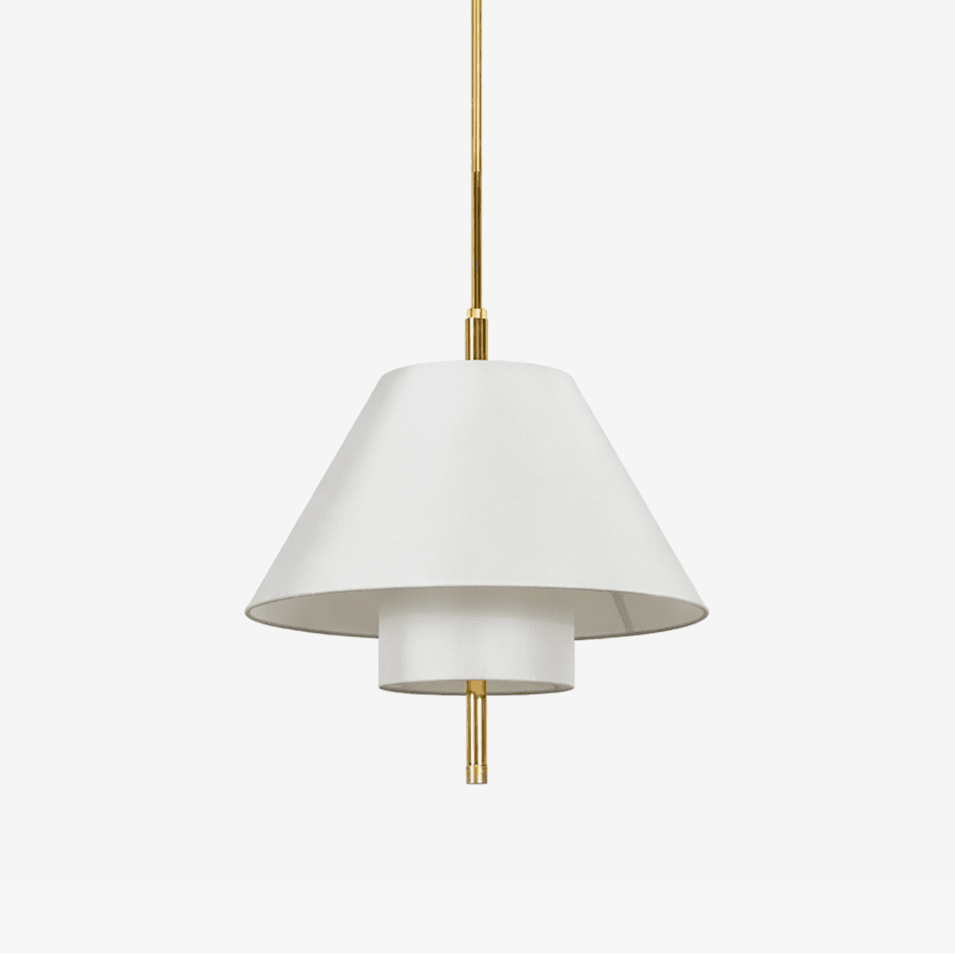 haloa-fabric-pendant-lamp-anzaz-Gold & White-1