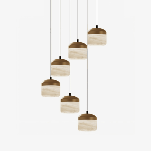 asta-alabaster-pendant-light-anzaz-Gold & White-1