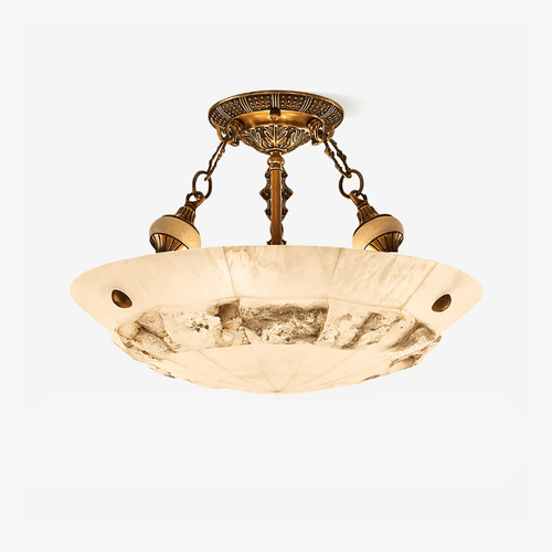 aureon-alabaster-ceiling-light-anzaz-Antique Brass & White-1