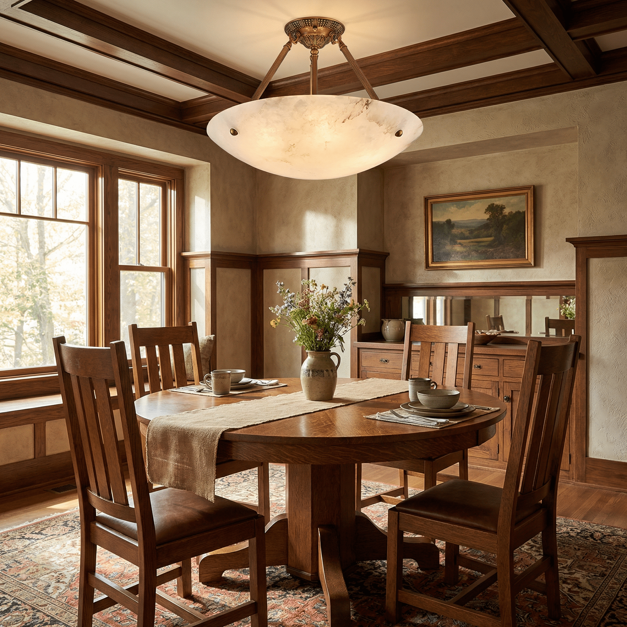 calyra-alabaster-ceiling-light-anzaz-Antique Brass & White-2